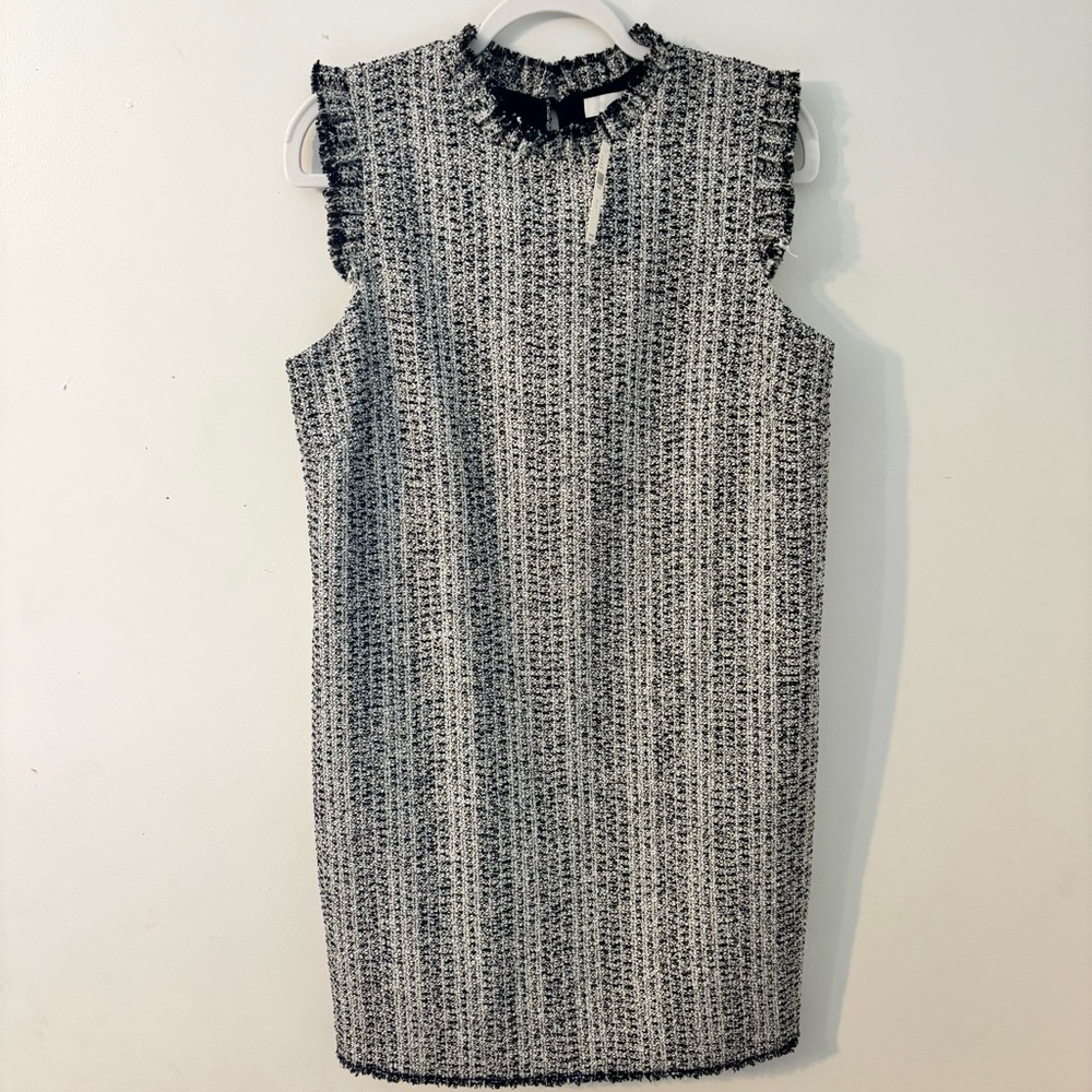 eri + ali by Anthropologie Tweed Dress | NWT | Size Large